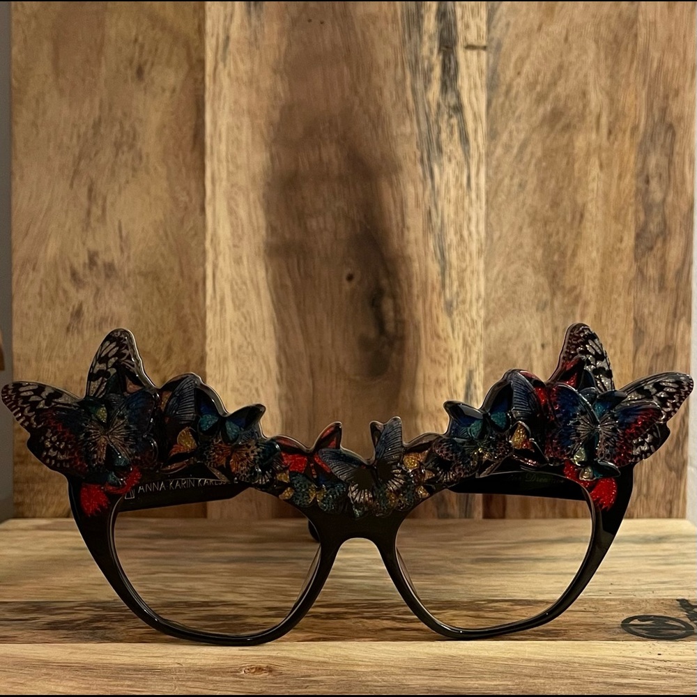NOT FOR SALE Authentic Anna-Karin Karlsson sunglasses with gradient. With case.